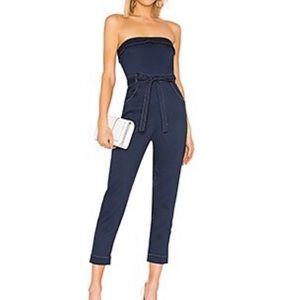 Lovers + Friends Coraline Jumpsuit in Navy Size Small